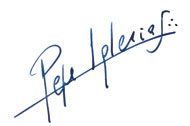 Firma de Pepe Iglesias