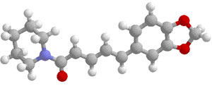 Moléculas de capsaicina
